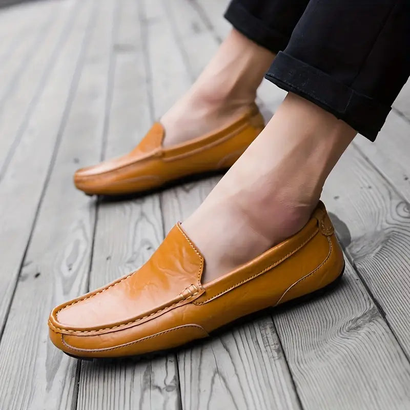 Kent™ | Håndlavede loafers i læder