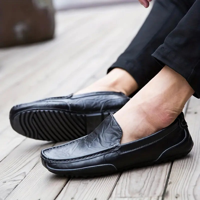 Kent™ | Handgjorda loafers i läder