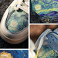 Van Gogh-inspired Starry Night sneakers